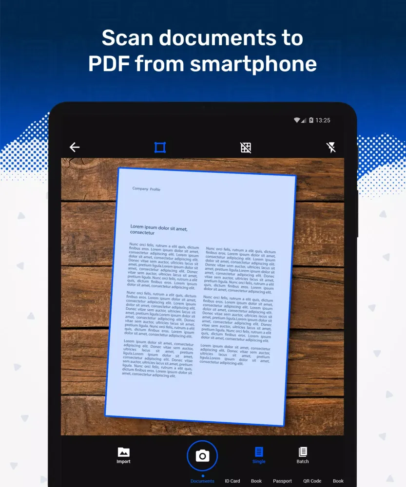 Capturas de pantalla de EasyScan: PDF & Doc Converter