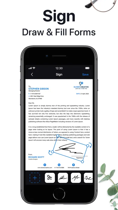 Tangkapan skrin Easy Scan - PDF Scanner