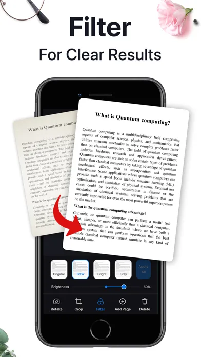 Tangkapan skrin Easy Scan - PDF Scanner