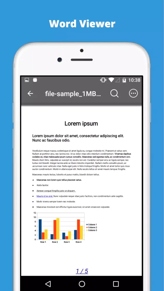 Screenshot di ODT Document Viewer