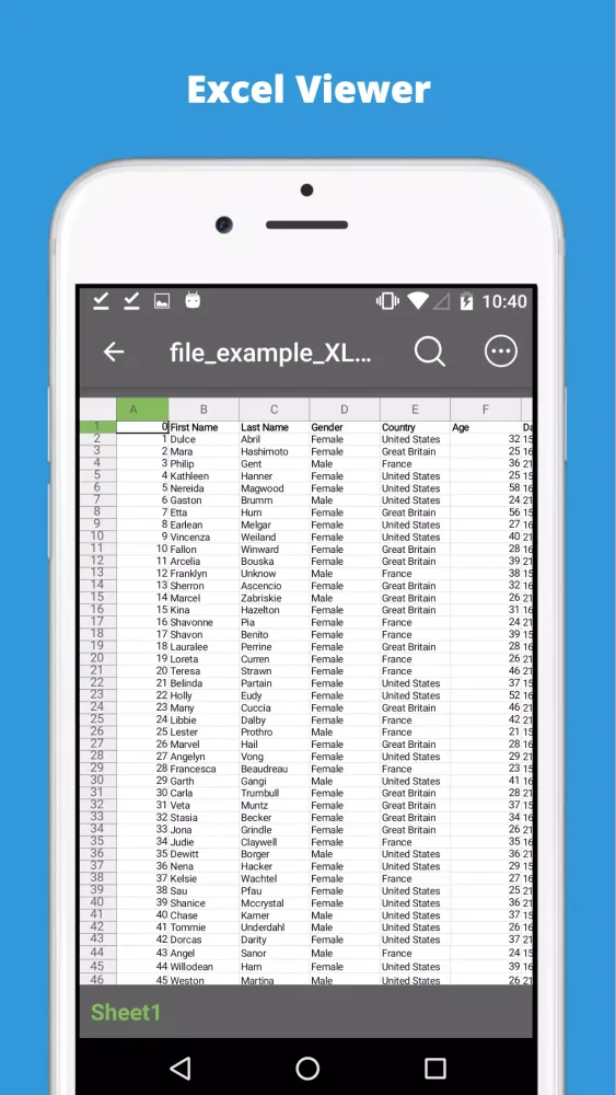 Screenshot di ODT Document Viewer