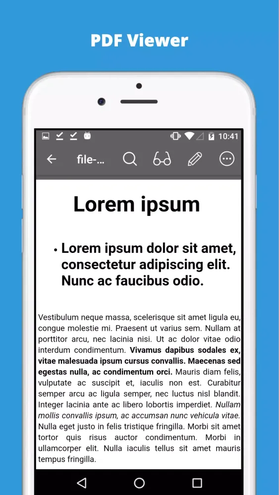Screenshot di ODT Document Viewer