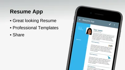 Capturas de pantalla de Resume App