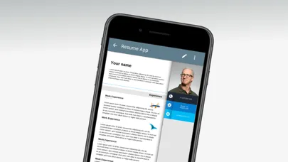 Capturas de pantalla de Resume App