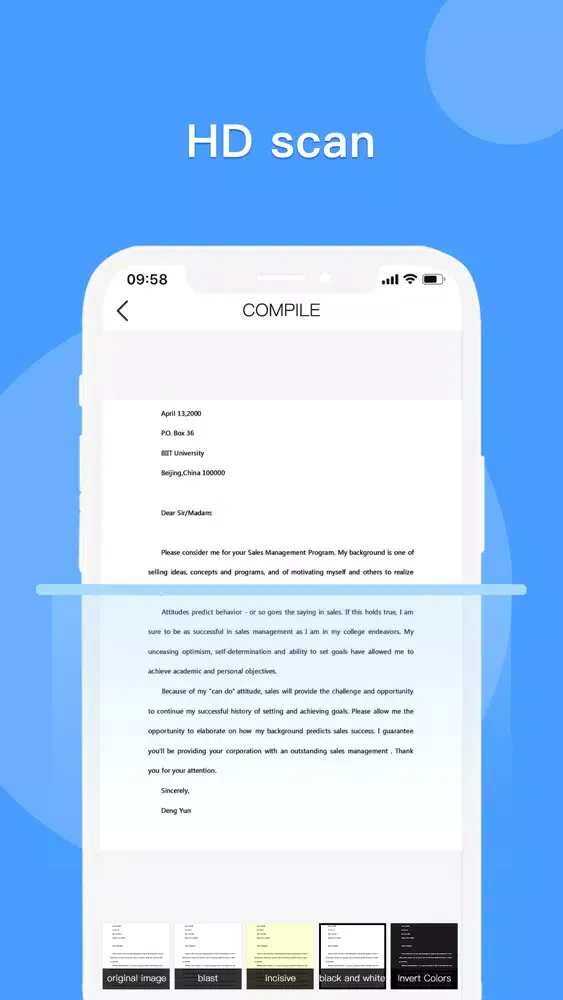 Скриншоты 全能扫描CamScanner PDF-note Scan