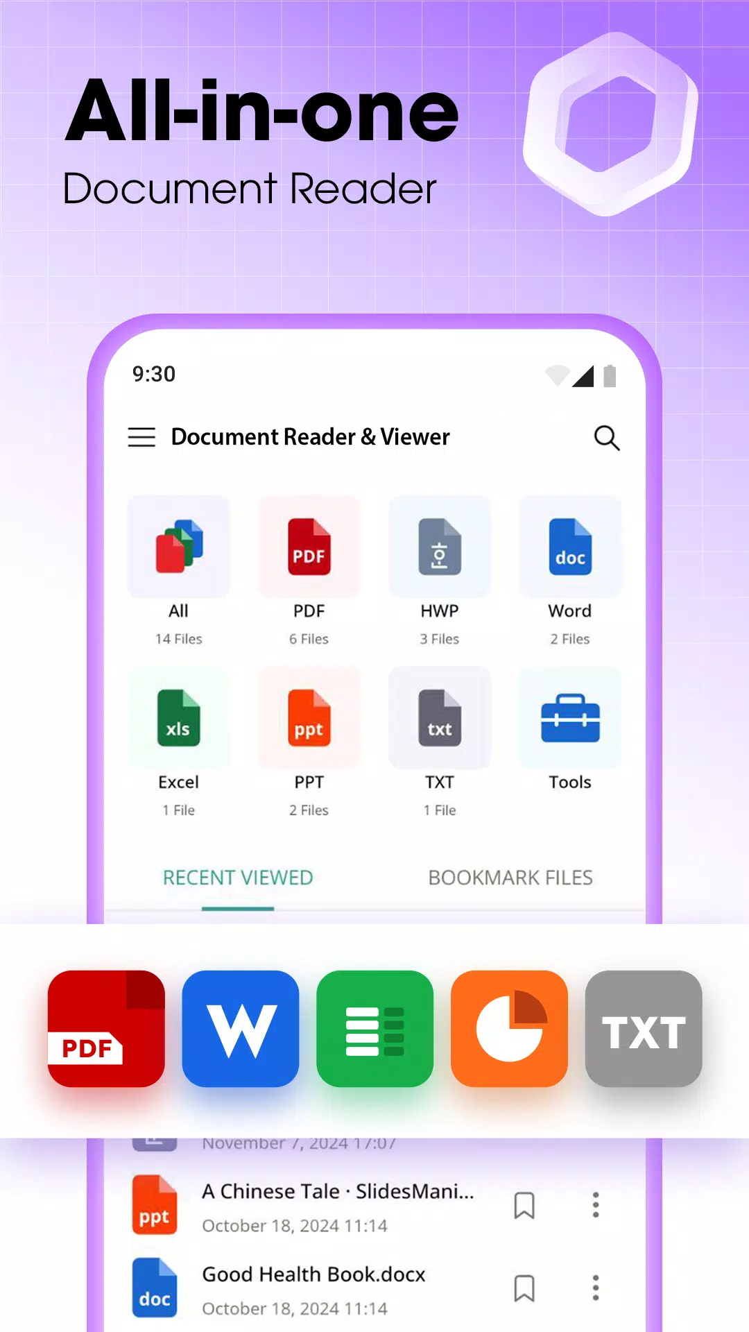 Document Reader & Viewer Screenshots1
