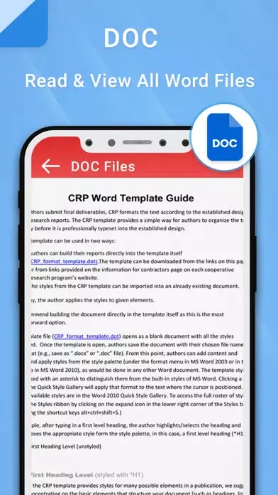 Capturas de pantalla de Document Reader All Files
