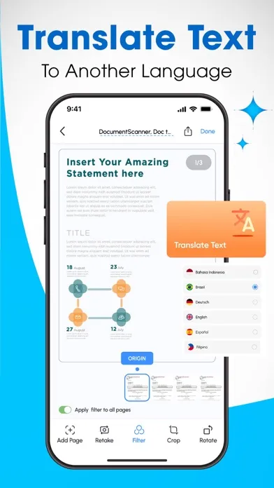 dScanner: Ai Scan PDF, Doc应用截图
