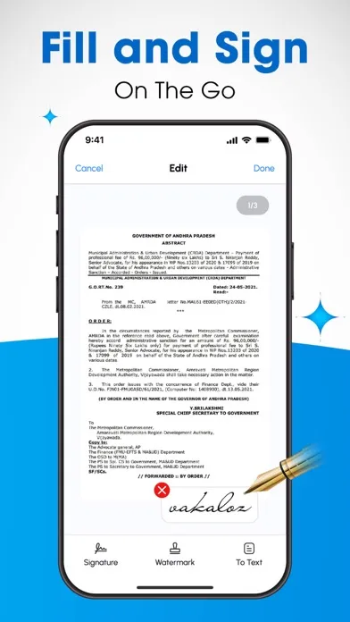 dScanner: Ai Scan PDF, Doc应用截图