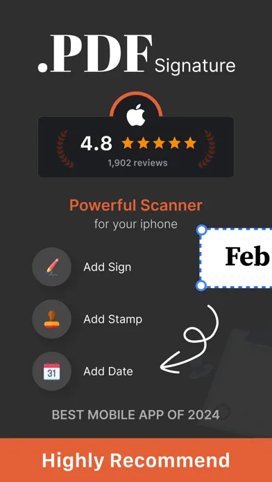 Capturas de tela do PDF Scanner : Sign Documents
