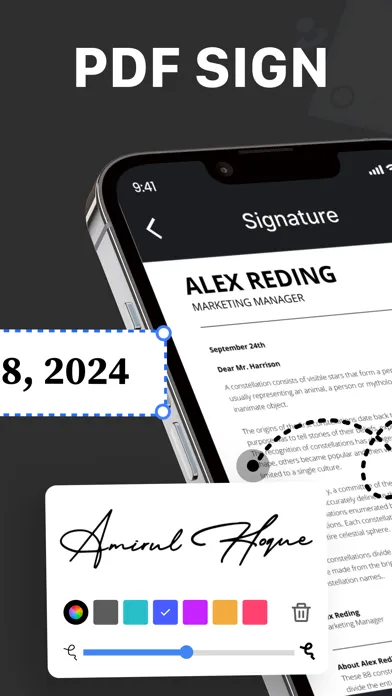 Capturas de tela do PDF Scanner : Sign Documents
