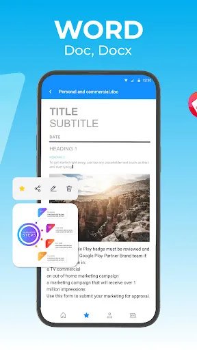 Office Word Reader Docx Viewer Screenshots