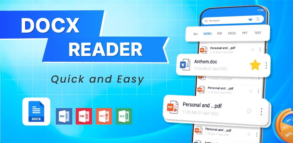 Office Word Reader Docx Viewer (DocxReader)