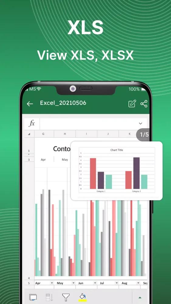 Docx Reader - PDF, Docx, XLSX スクリーンショット