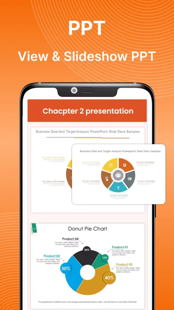 Docx Reader - PDF, Docx, XLSX スクリーンショット