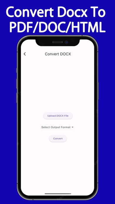 DOCX Reader To PDF Converter Screenshots
