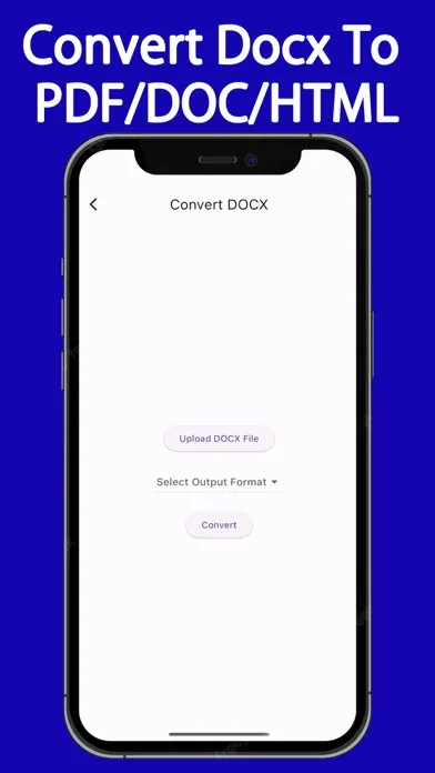 DOCX Reader To PDF Converter Screenshots