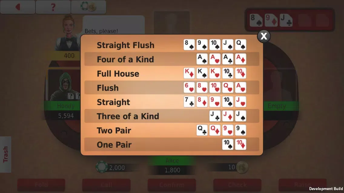 Black Tie Poker Ekran Görüntüleri