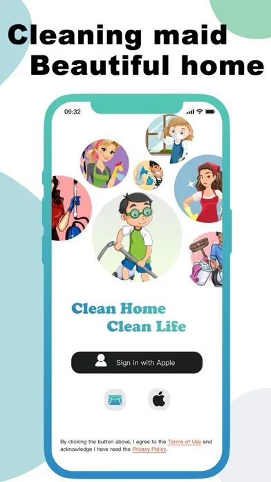 Ảnh chụp màn hình của Live Life - Cleaning Maid App