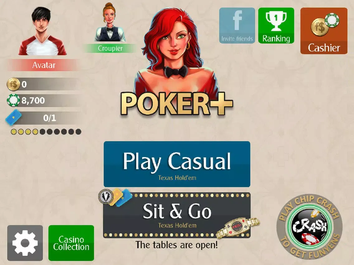 Black Tie Poker + iPad 應用截圖