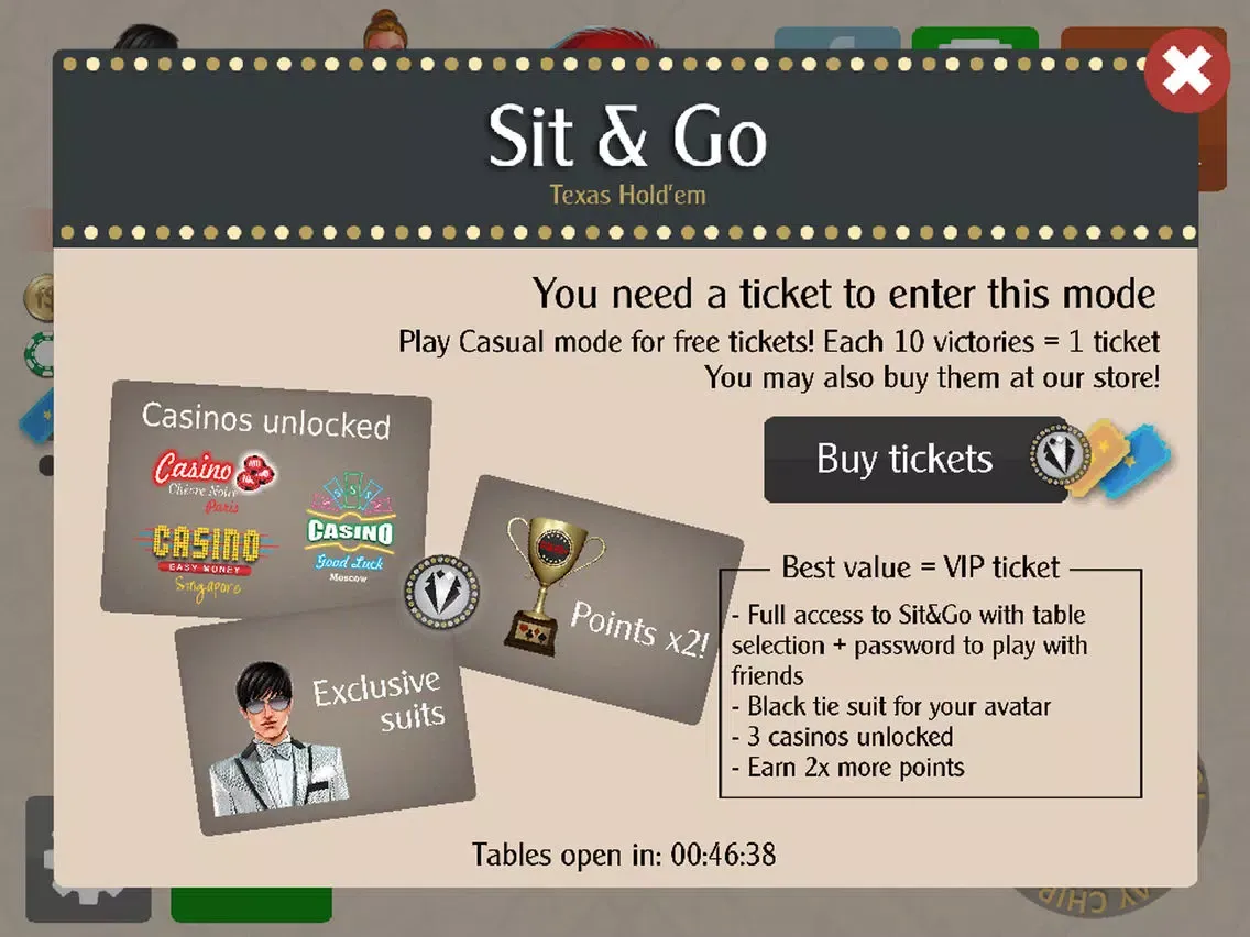 Black Tie Poker + iPad 應用截圖