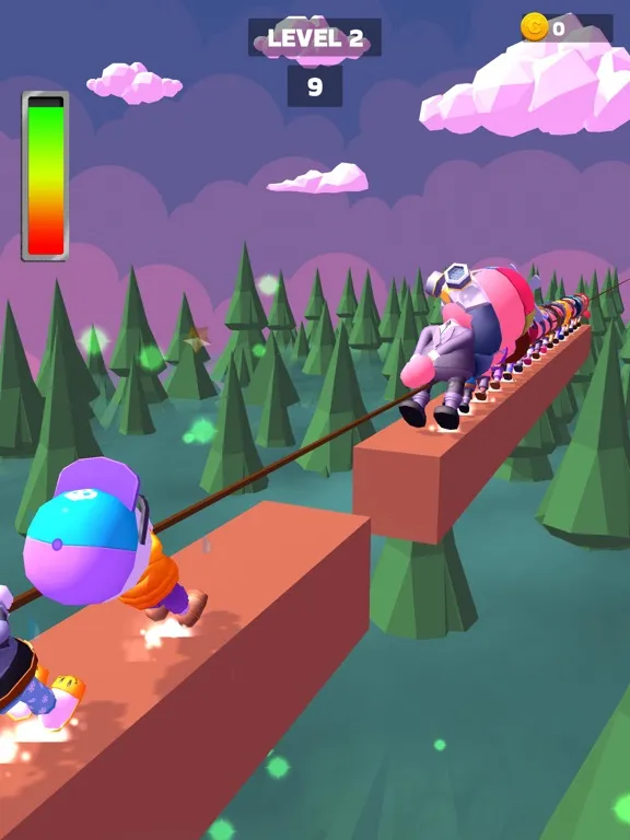 Tangkapan layar Pull the Rope: Tug of War 3D iPad 