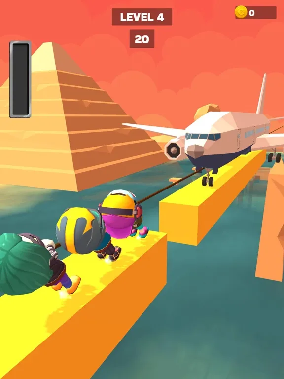 Tangkapan layar Pull the Rope: Tug of War 3D iPad 