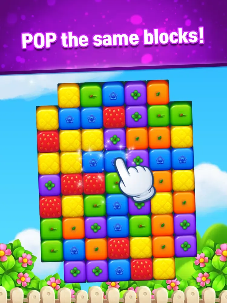 Captures d'écran de Sweet Garden Blast iPad 