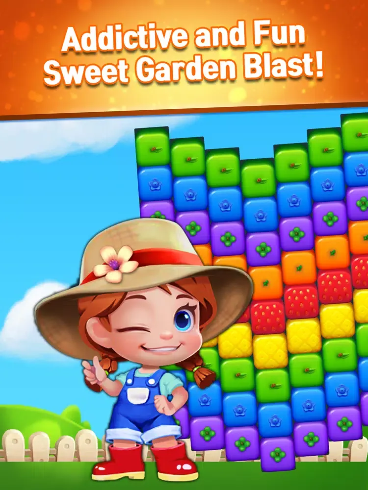 Captures d'écran de Sweet Garden Blast iPad 