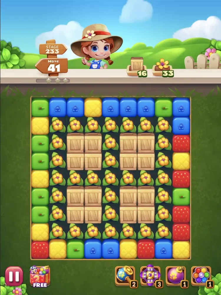 Captures d'écran de Sweet Garden Blast iPad 