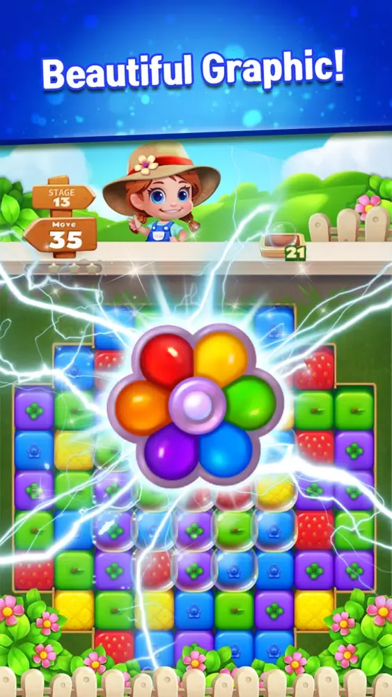 Captures d'écran de Sweet Garden Blast