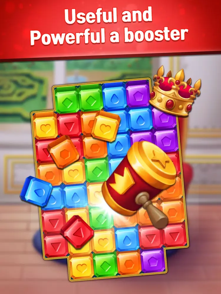 Screenshot di Jewels King : Castle Blast iPad 