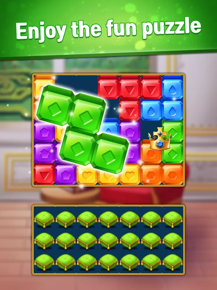 Screenshot di Jewels King : Castle Blast iPad 