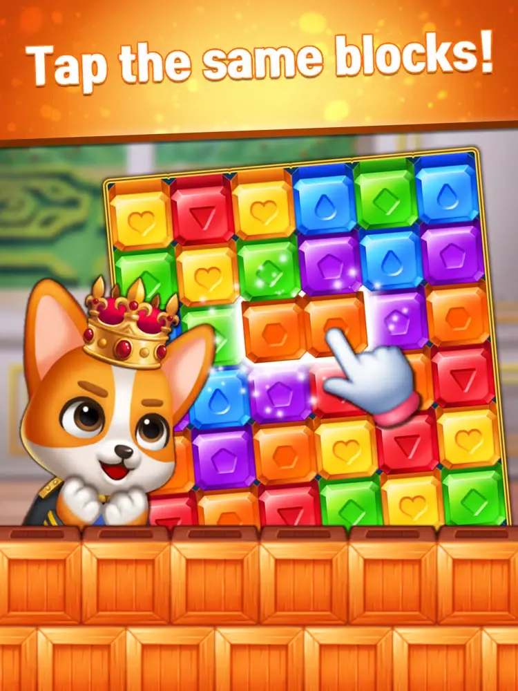 Screenshot di Jewels King : Castle Blast iPad 