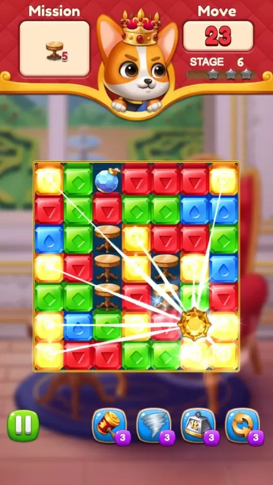 Screenshot di Jewels King : Castle Blast