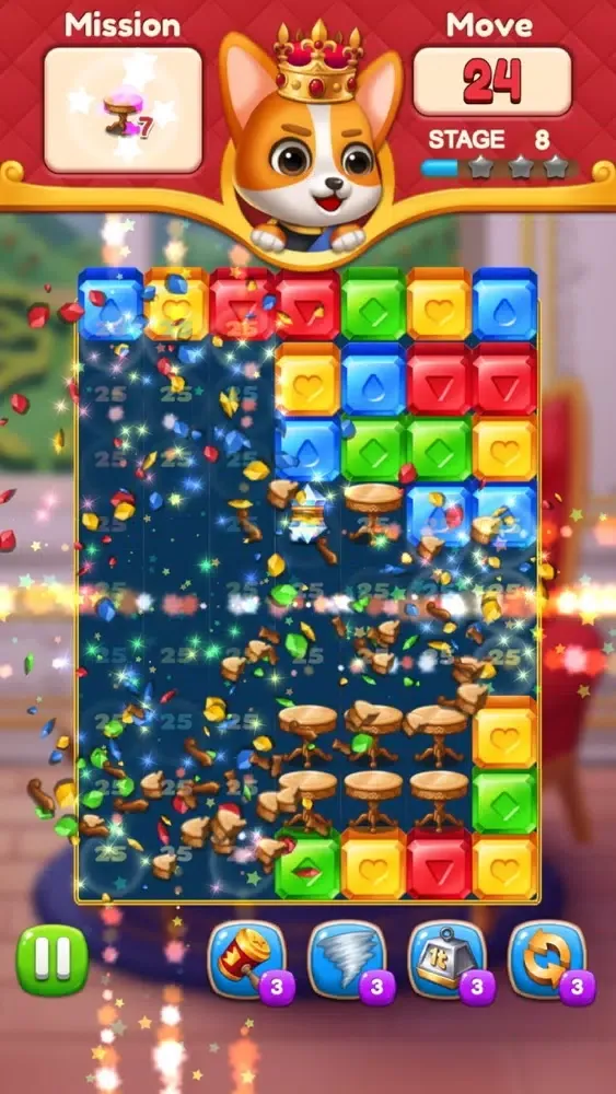 Screenshot di Jewels King : Castle Blast