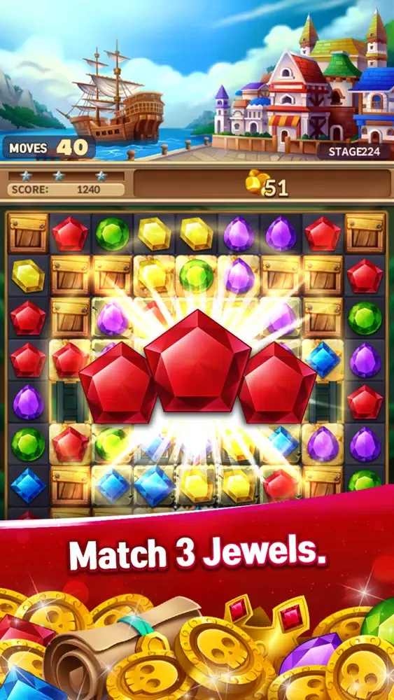 Jewels Fantasy Crush Screenshots