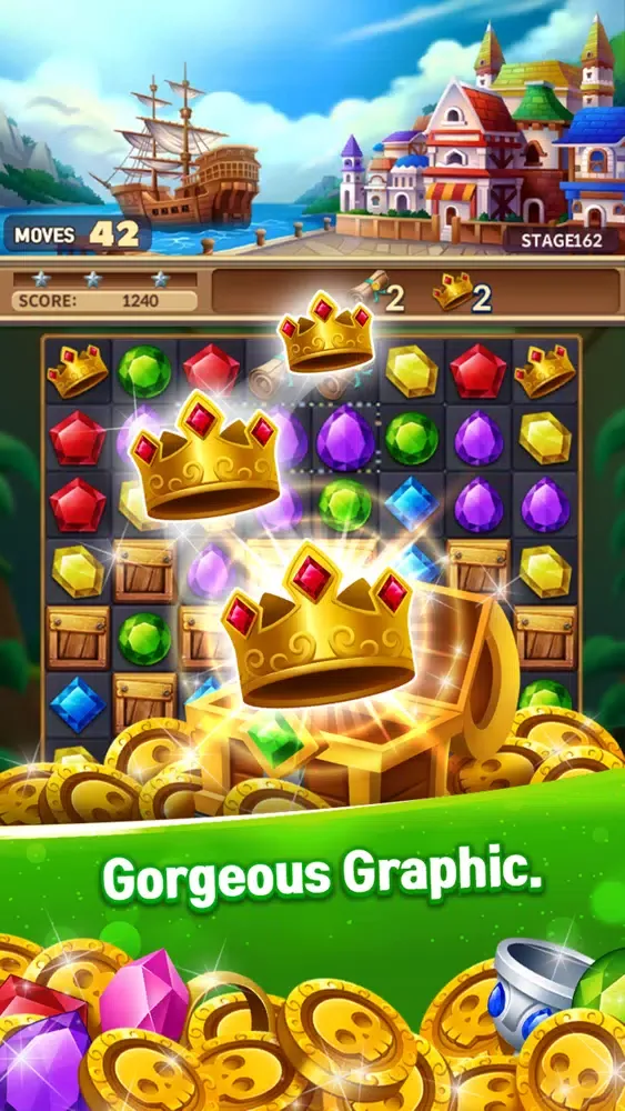 Jewels Fantasy Crush Screenshots
