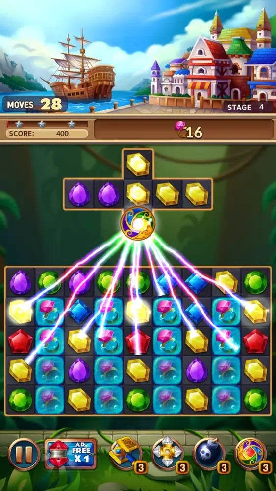 Jewels Fantasy Crush Screenshots