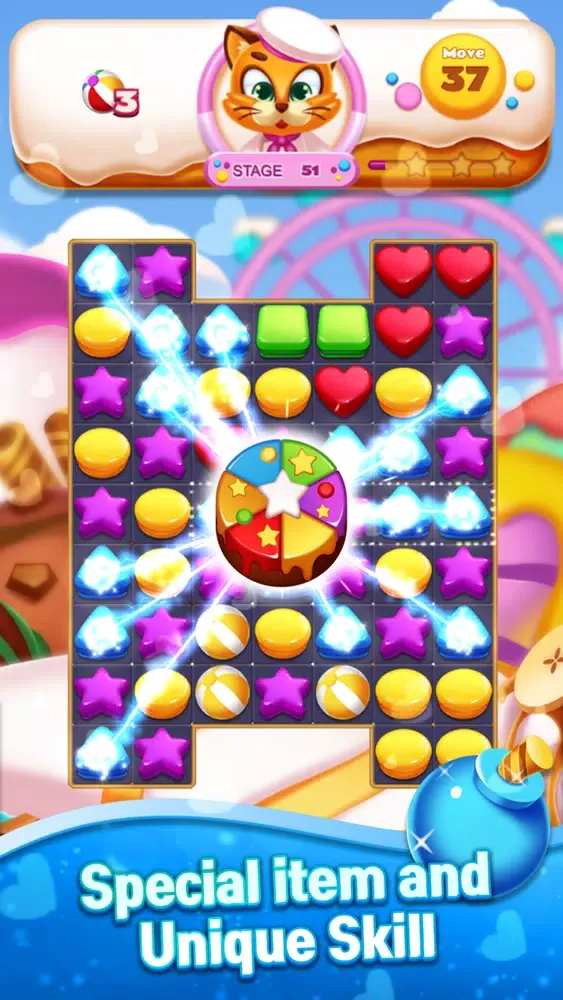 Sweet Cookie World - Match 3 Screenshots