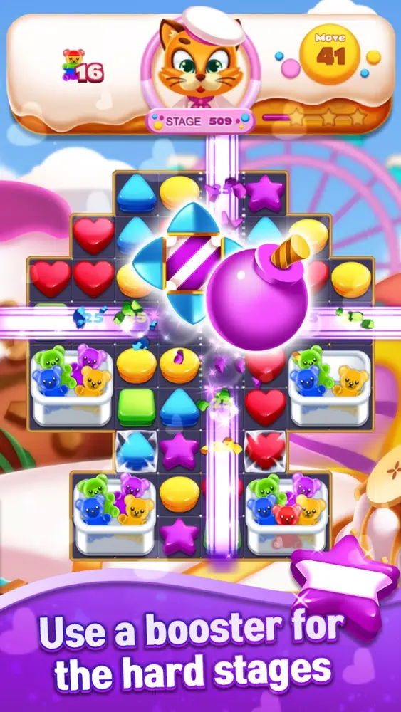 Sweet Cookie World - Match 3 Screenshots