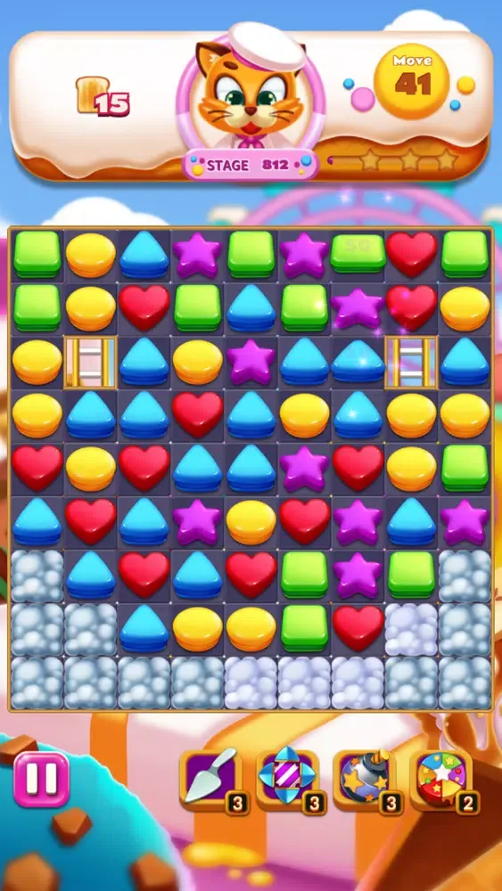 Sweet Cookie World - Match 3 Screenshots