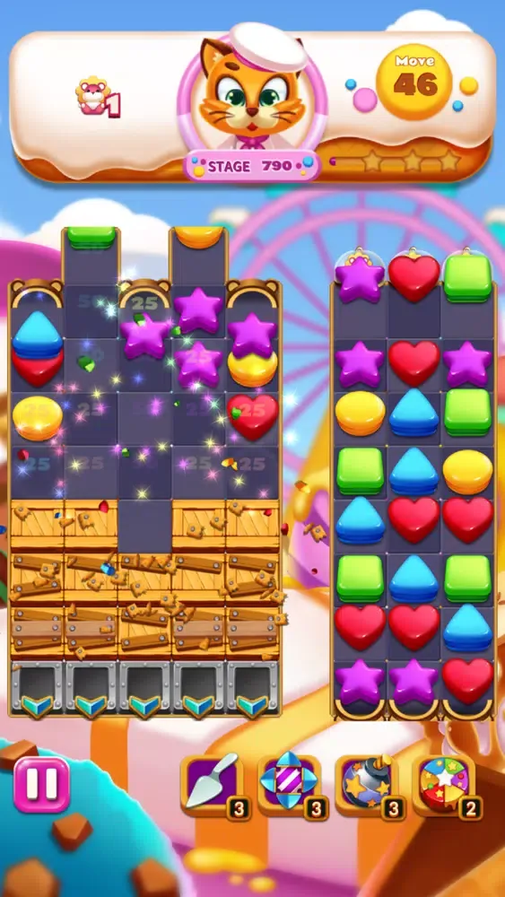 Sweet Cookie World - Match 3 Screenshots