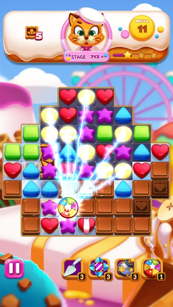 Sweet Cookie World - Match 3 Screenshots