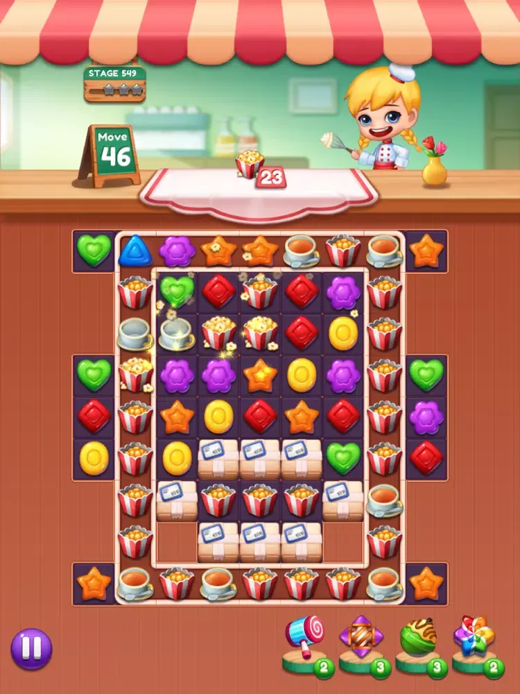 صور Sweet Candy POP Match 3 Puzzle iPad 