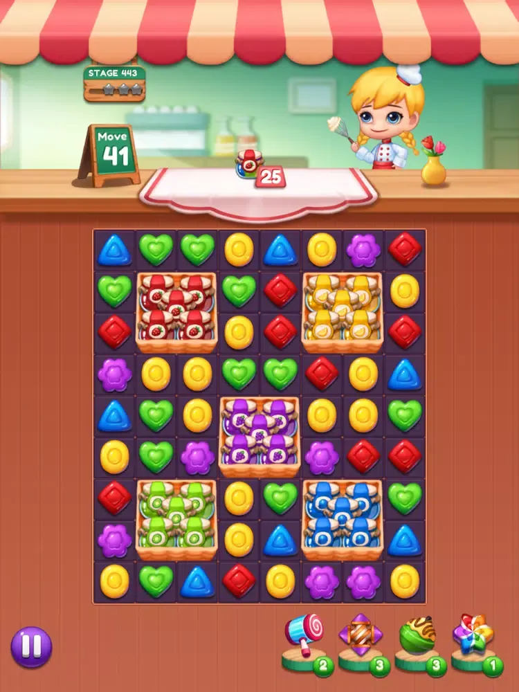 صور Sweet Candy POP Match 3 Puzzle iPad 