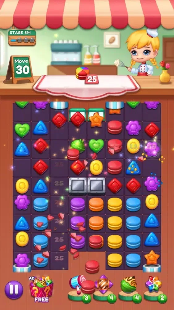 صور Sweet Candy POP Match 3 Puzzle