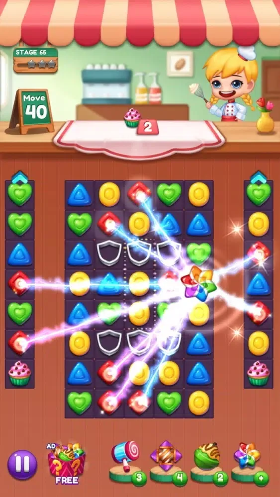 صور Sweet Candy POP Match 3 Puzzle