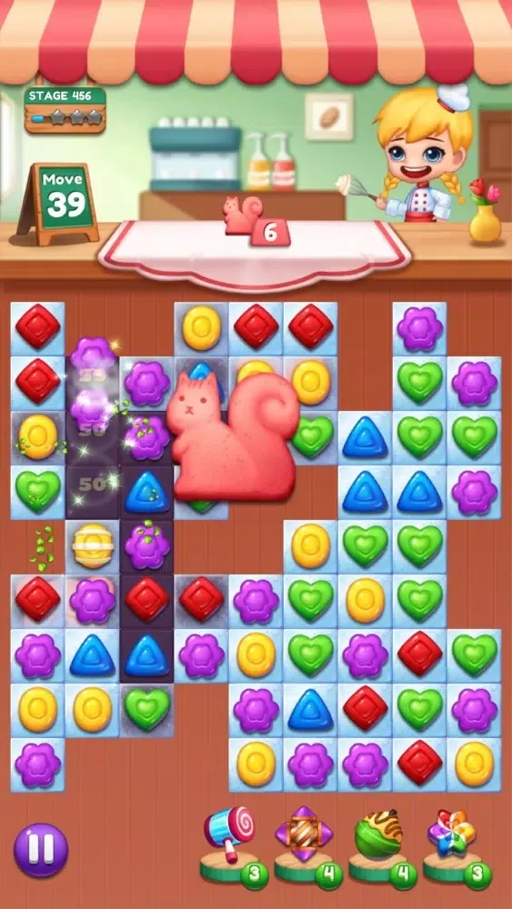صور Sweet Candy POP Match 3 Puzzle