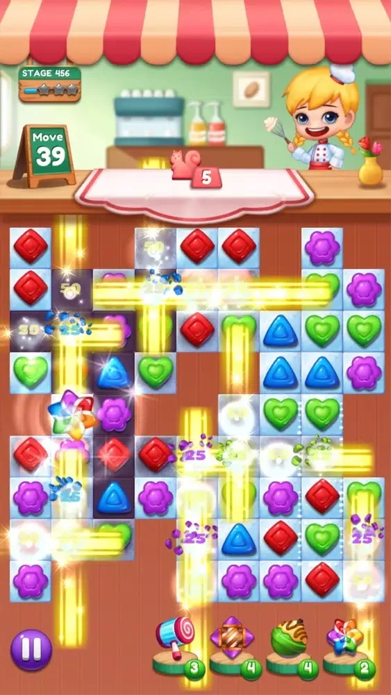 صور Sweet Candy POP Match 3 Puzzle